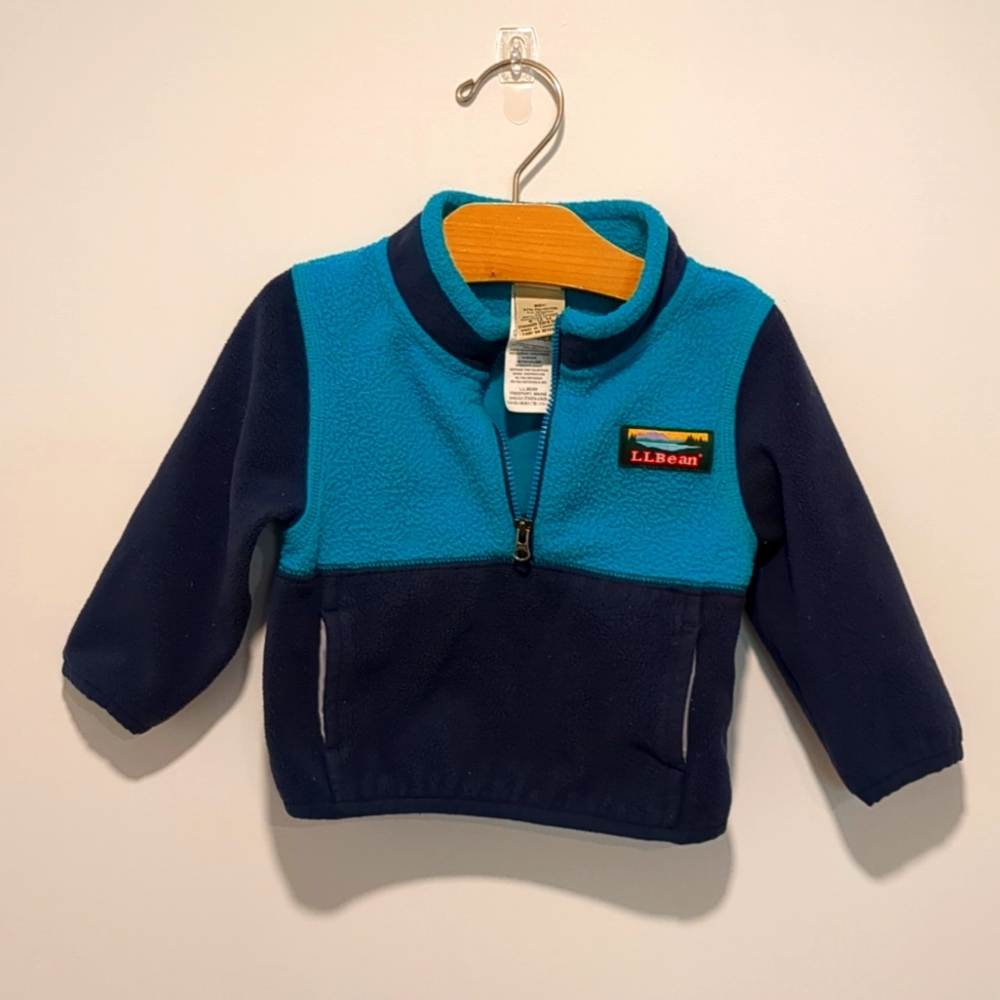 LL Bean Infant fleece pullover